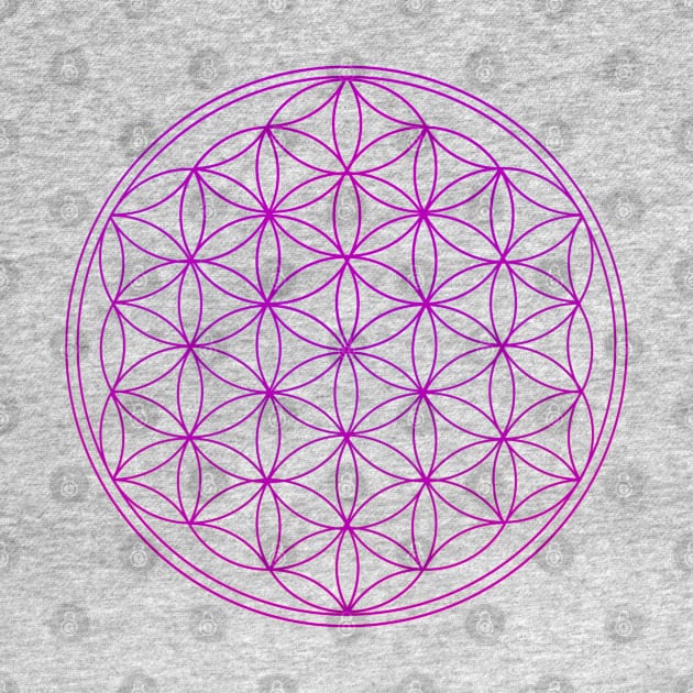 Violet Sacred Geometry by ThePowerElite